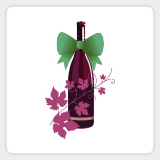 Grape Vine Wine Magnet